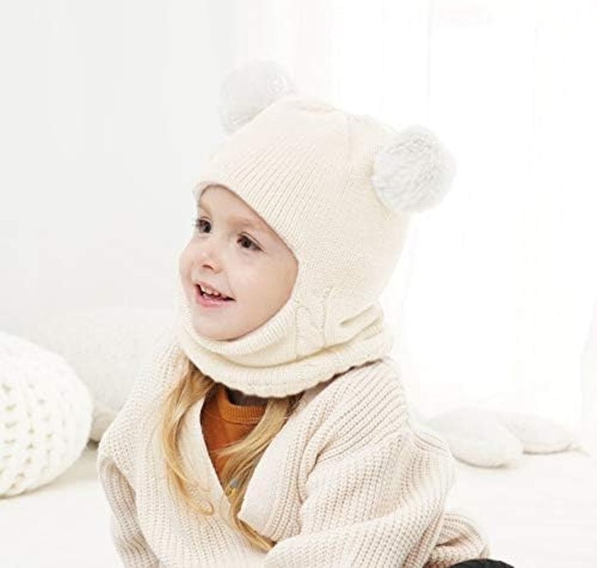 Unisex Infant and Toddler Winter Hat and Scarf Set