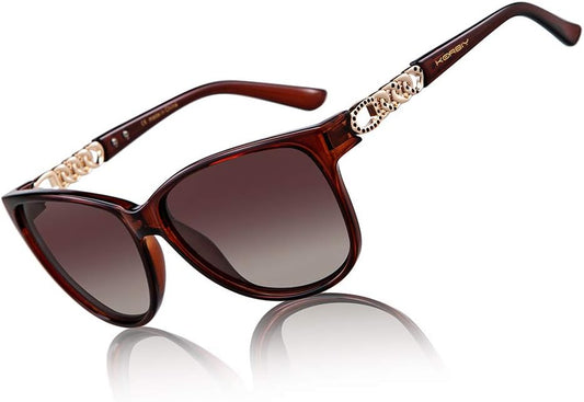 Sunglasses for Women - Polarized UV Protection, Trendy Design
