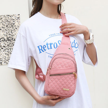 Women Crossbody Shoulder Bags Chest Sling Bag Fanny Packs Travel Sports Backpack