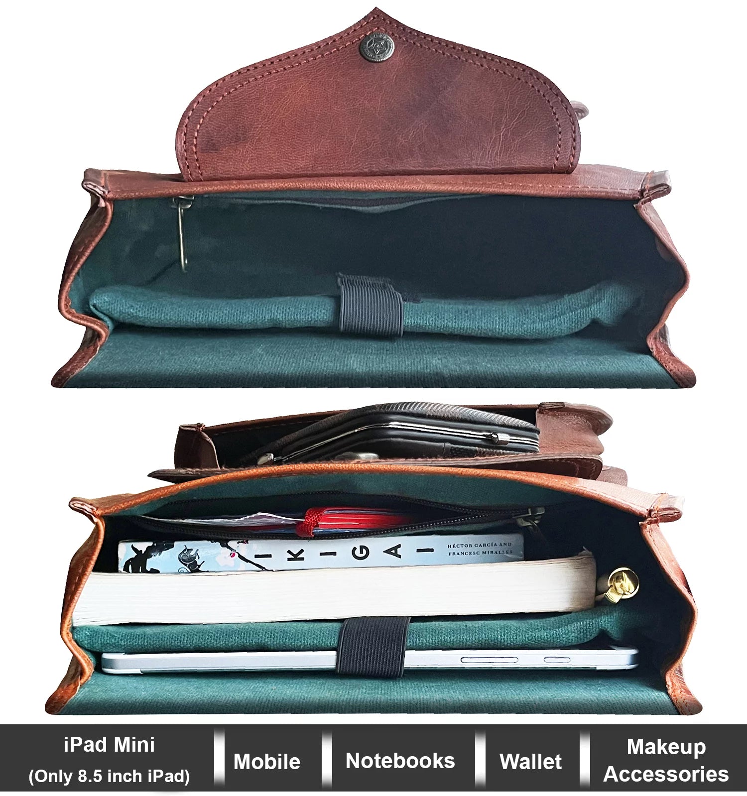 Stylish Vintage Leather Crossbody Sling Bag for Women - Perfect Travel Tote & Hobo Messenger Purse by