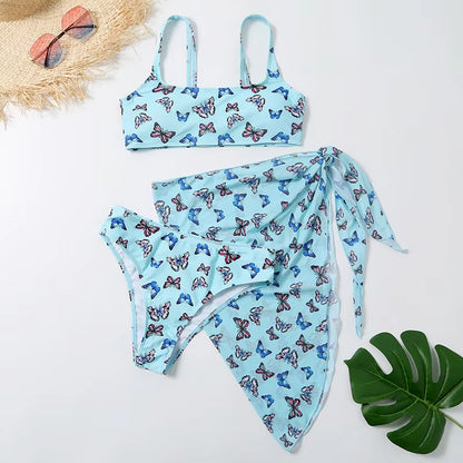 Sexy Marble Print Bikini 2021 Women Push up Bra Underwire 3 Piece Swimsuit Brazilian Beach Bathing Suit Swimwear Swimming Suits