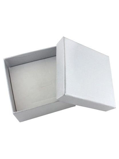 Stunning  Women's Created Sapphire Engagement Ring in Sterling Silver